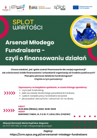 Spotkanie informacyjne dotyczące fundraisingu